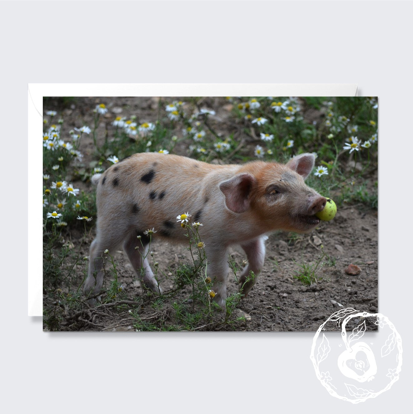 Piglet - Greetings Card