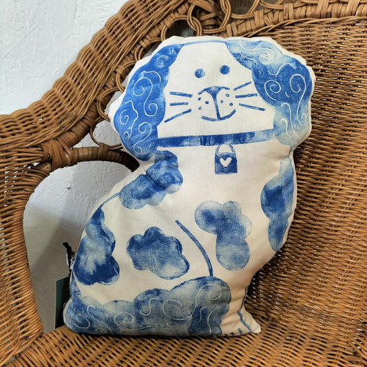 'Betty' Cushion - Blue
