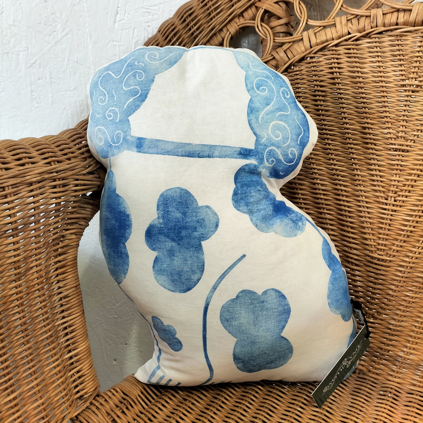 'Betty' Cushion - Blue