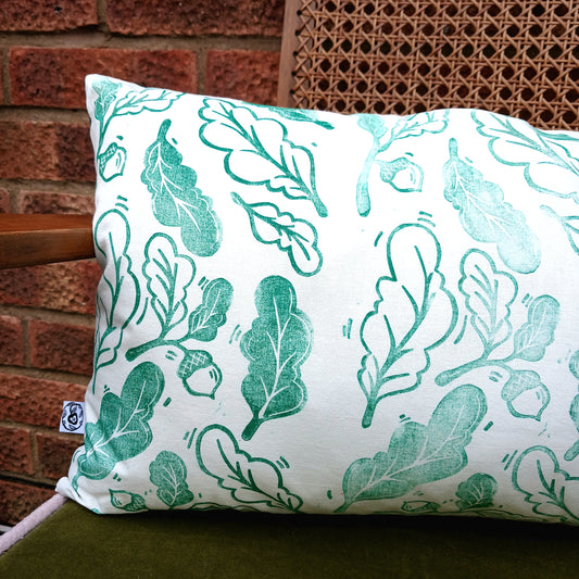Long Cushion - Oak Leaf