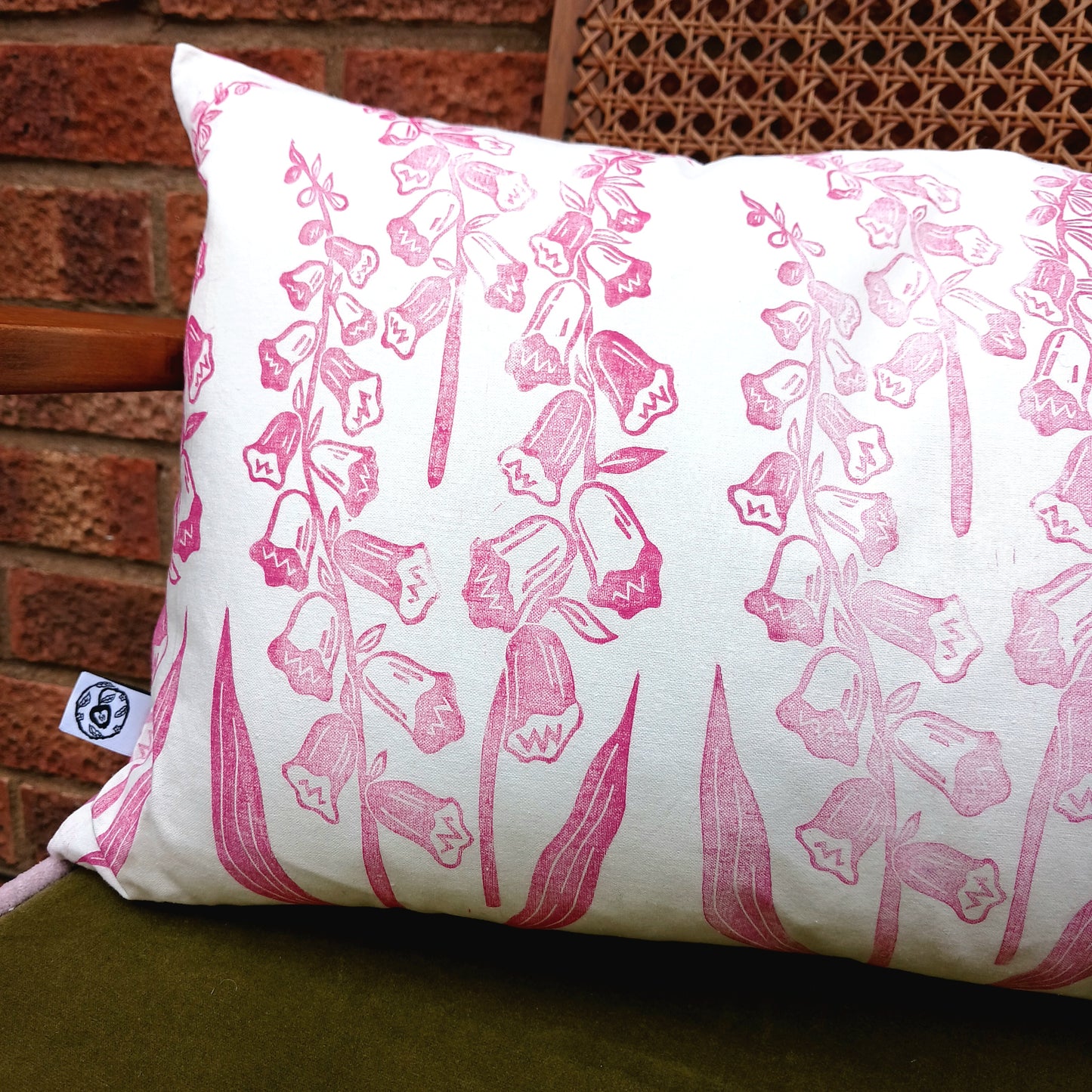 Long Cushion - Foxglove