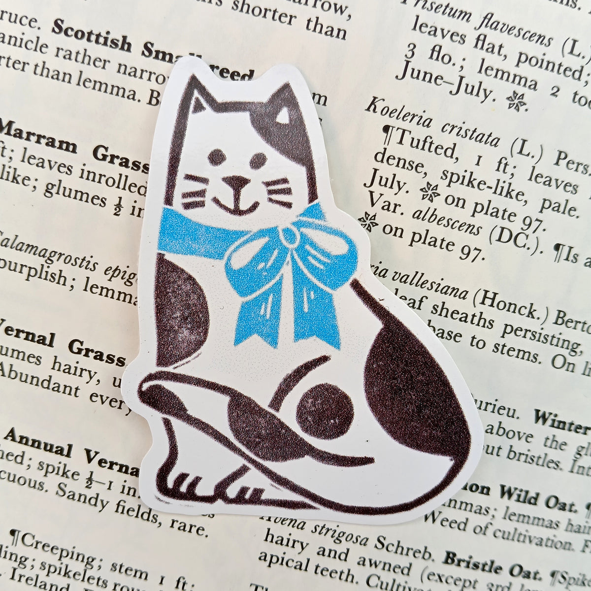 Bow the Cat - Sticker