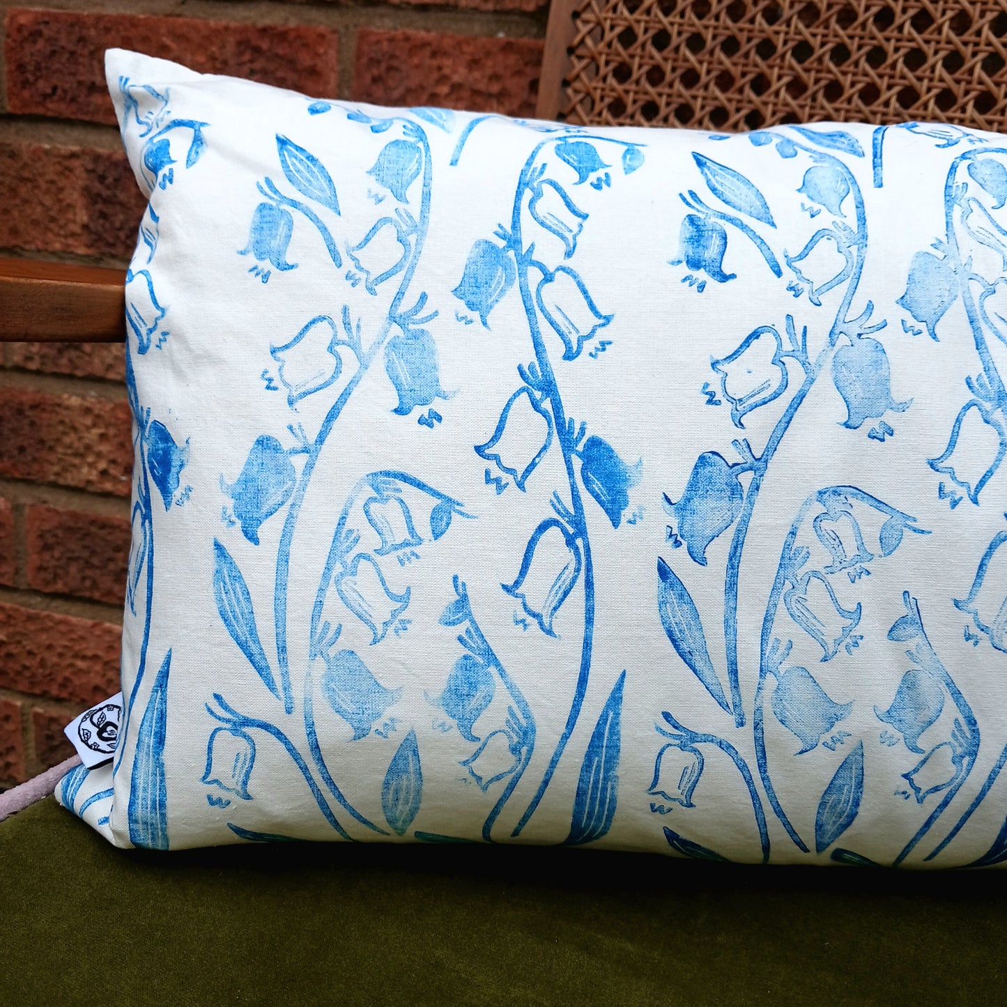 Long Cushion - Bluebell