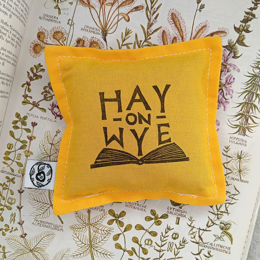 Hand-Printed Cotton Lavender Bag - Hay-On-Wye